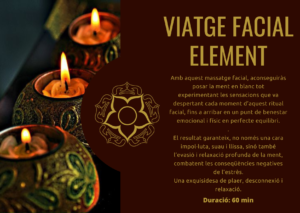 Viatge facial amb element